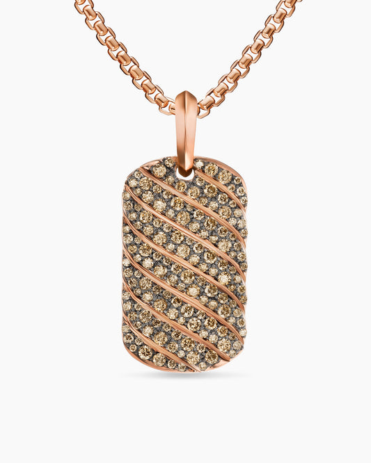 David Yurman Sculpted Cable Tag David Yurman Men’s