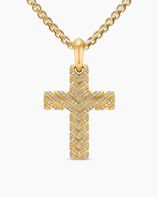 David Yurman Chevron Cross Pendant David Yurman Men’s