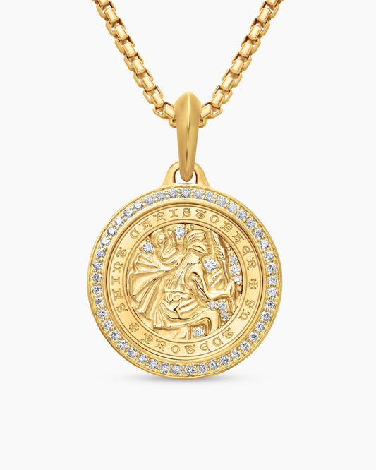 David Yurman St. Christopher Amulet David Yurman Men’s
