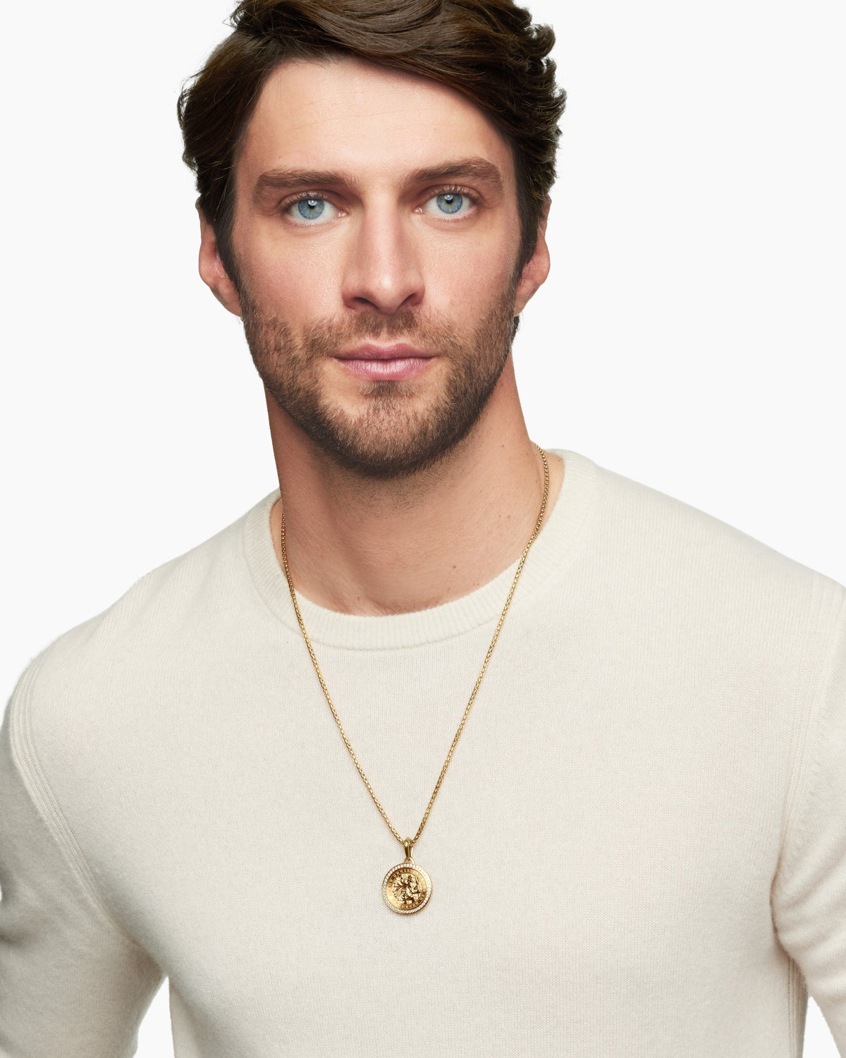 David Yurman St. Christopher Amulet David Yurman Men’s