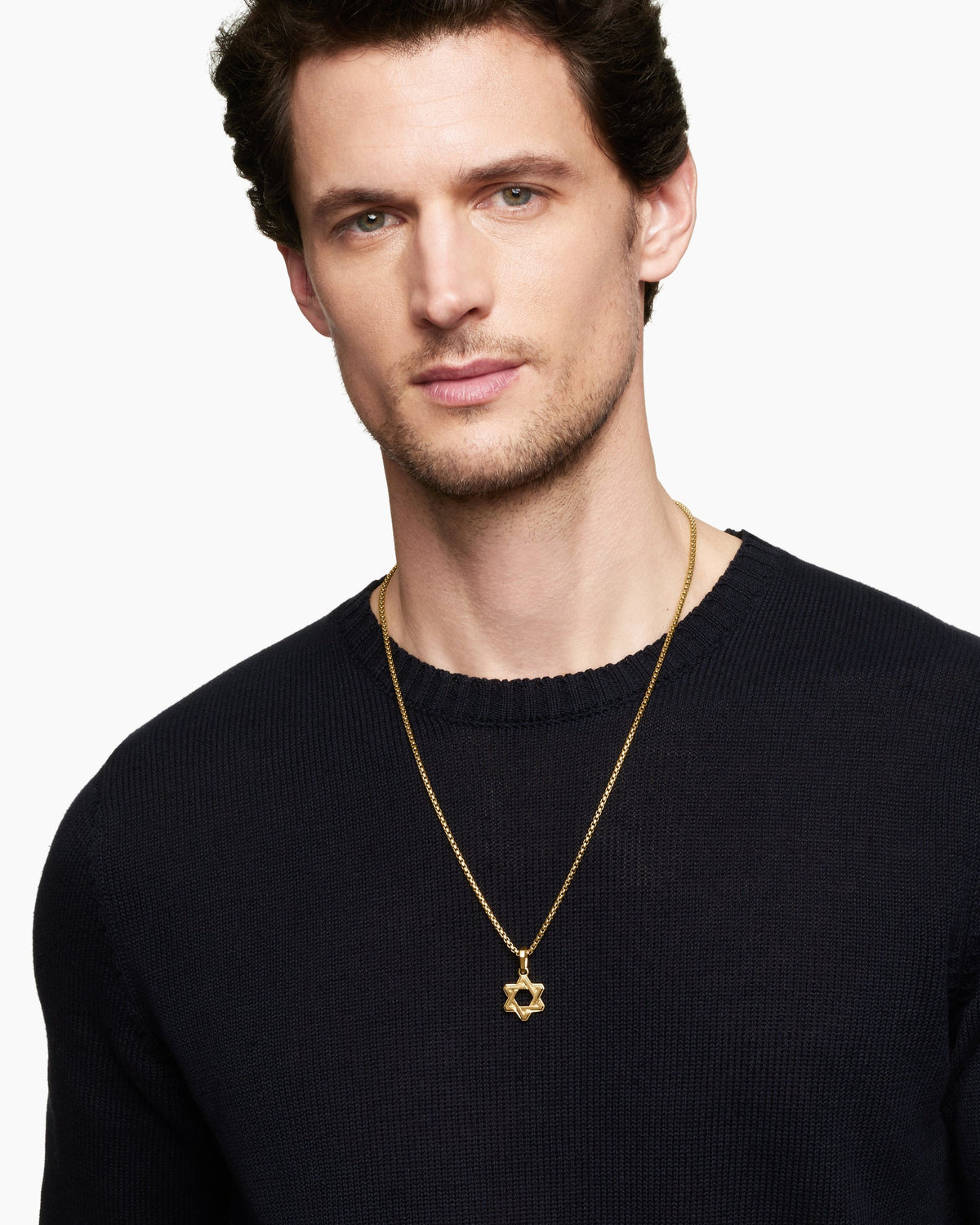 David Yurman Deco Star of David Pendant David Yurman Men’s
