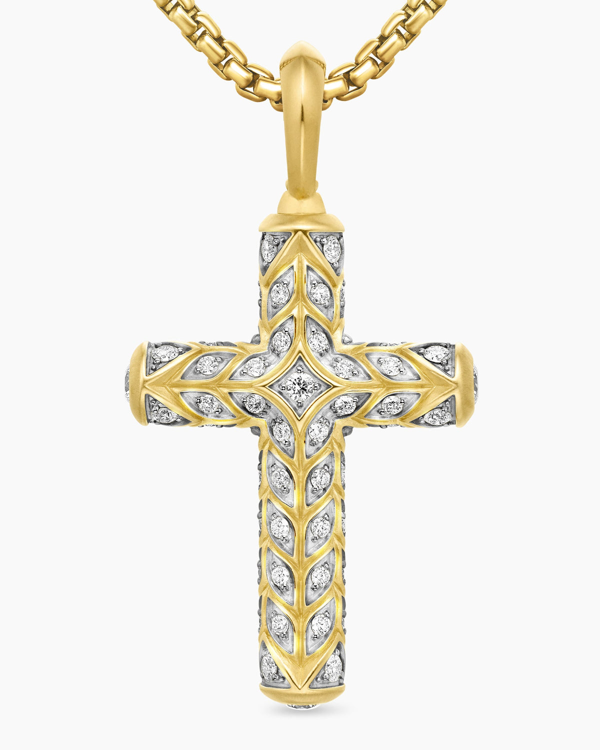 David Yurman Chevron Cross Pendant David Yurman Men’s