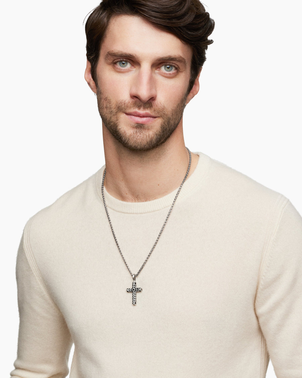 David Yurman Chevron Cross Pendant David Yurman Men’s