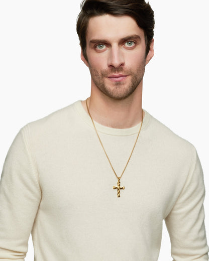 David Yurman DY Helios™ Cross Pendant David Yurman Men’s