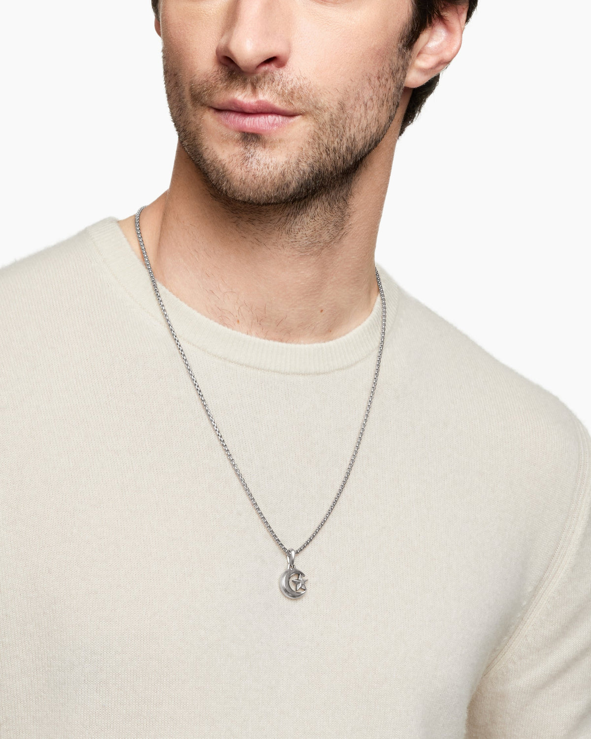 David Yurman Star and Crescent Amulet David Yurman Men’s
