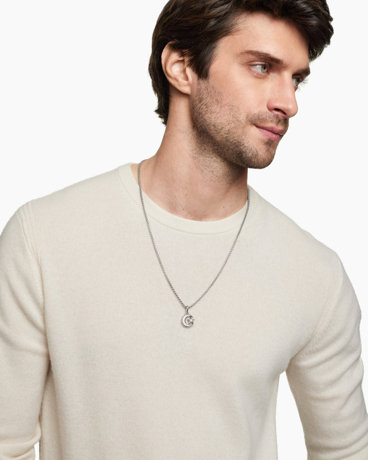 David Yurman Star and Crescent Amulet David Yurman Men’s