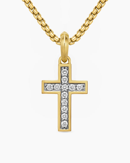 David Yurman Pavé Cross Pendant David Yurman Men’s
