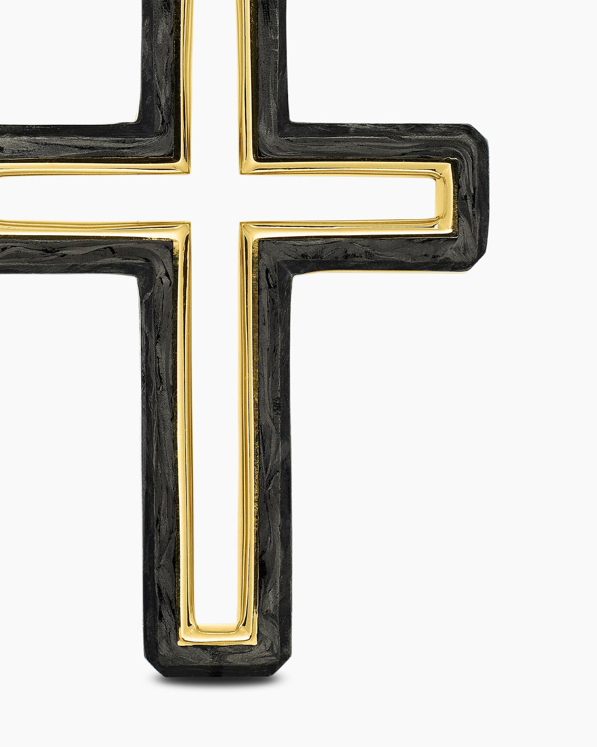 David Yurman Forged Carbon Cross Pendant David Yurman Men’s