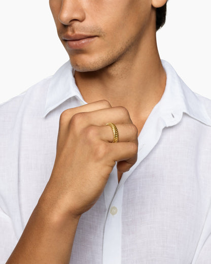 David Yurman Chevron Band Ring David Yurman Men’s