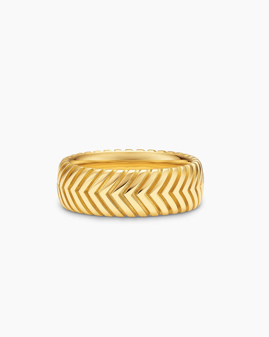 David Yurman Chevron Band Ring David Yurman Men’s