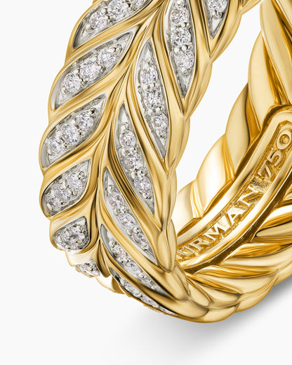 David Yurman Chevron Pavé Band Ring David Yurman Men’s