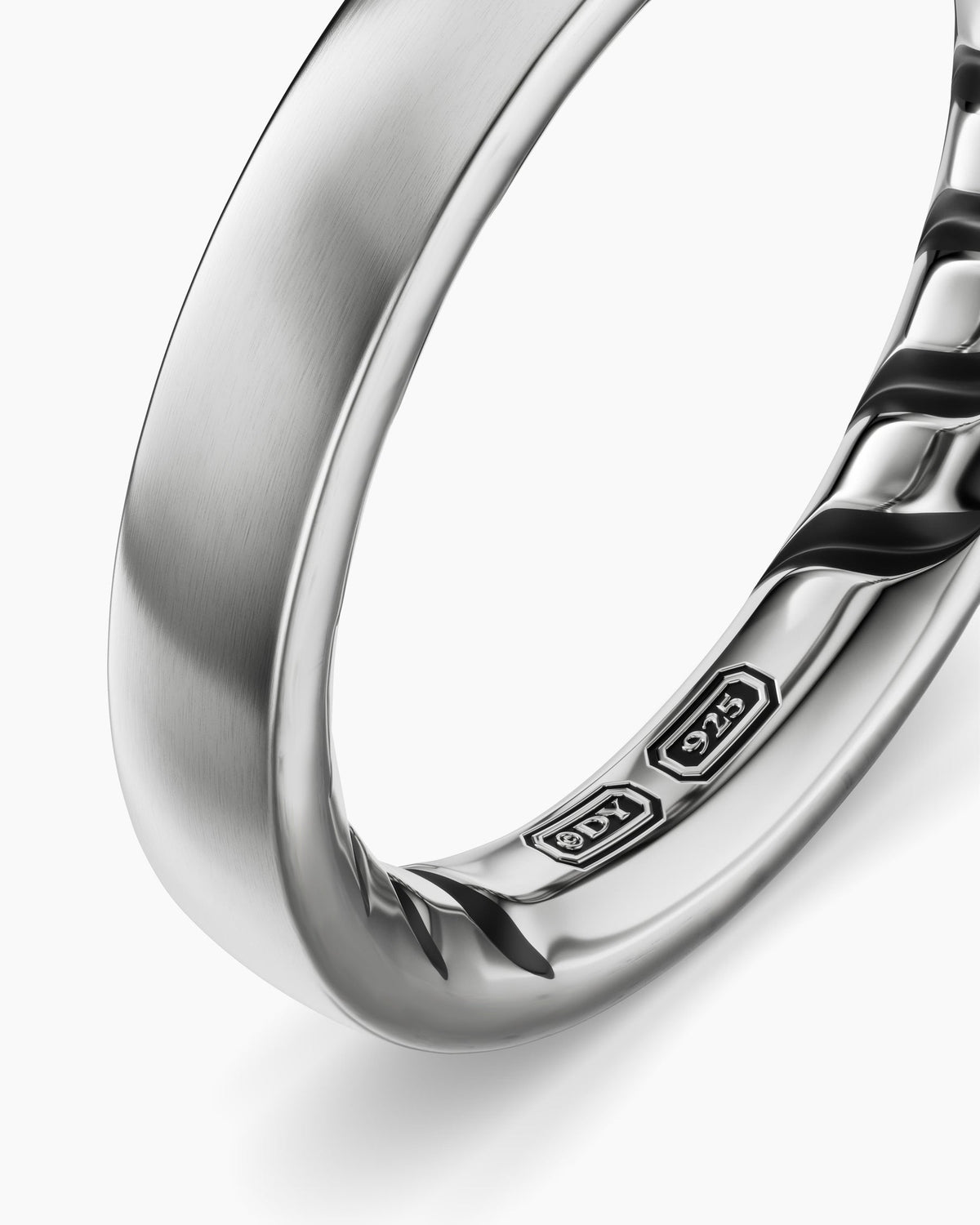 David Yurman Mens Streamline® Band Ring in Sterling Silver, 4mm David Yurman Men’s