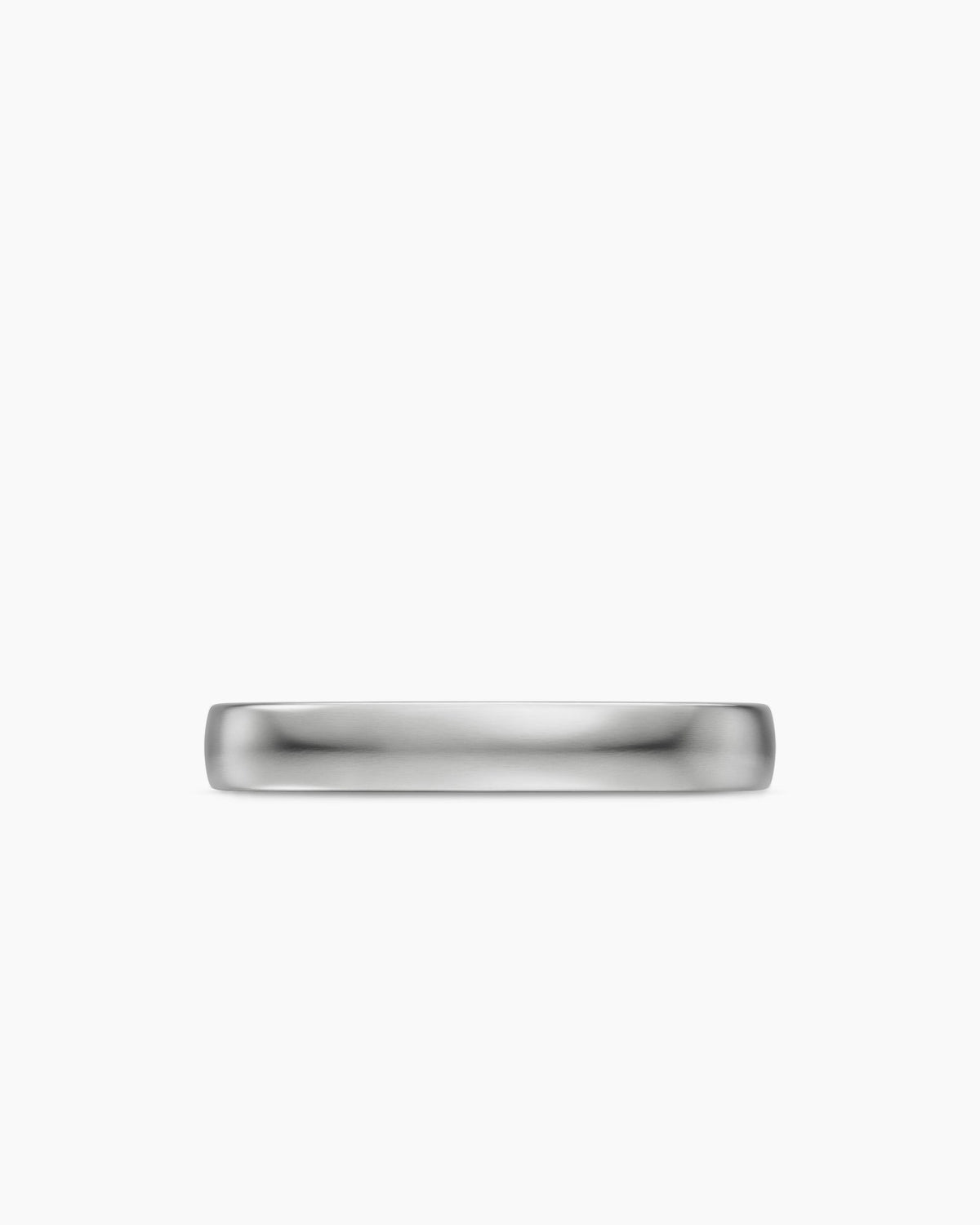 David Yurman Mens Streamline® Band Ring in Platinum, 4mm David Yurman Men’s|Wedding