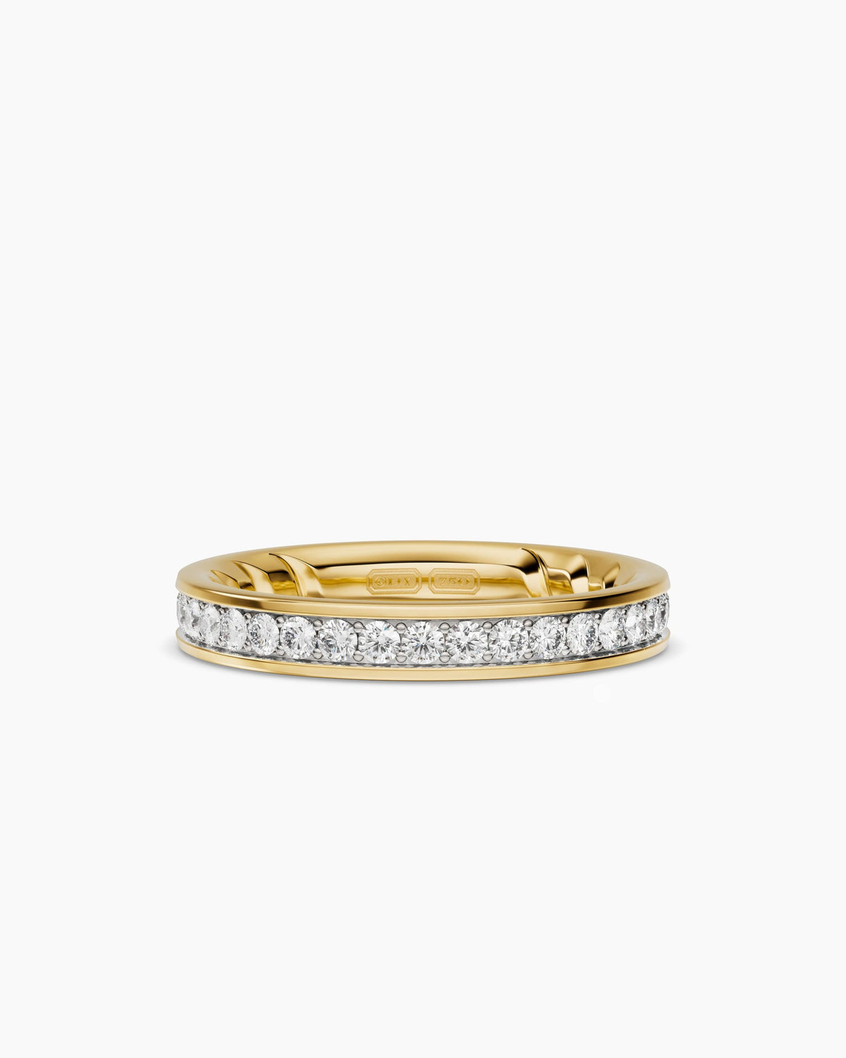 David Yurman Mens Streamline® Band Ring in 18K Yellow Gold, 4mm David Yurman Men’s|Wedding
