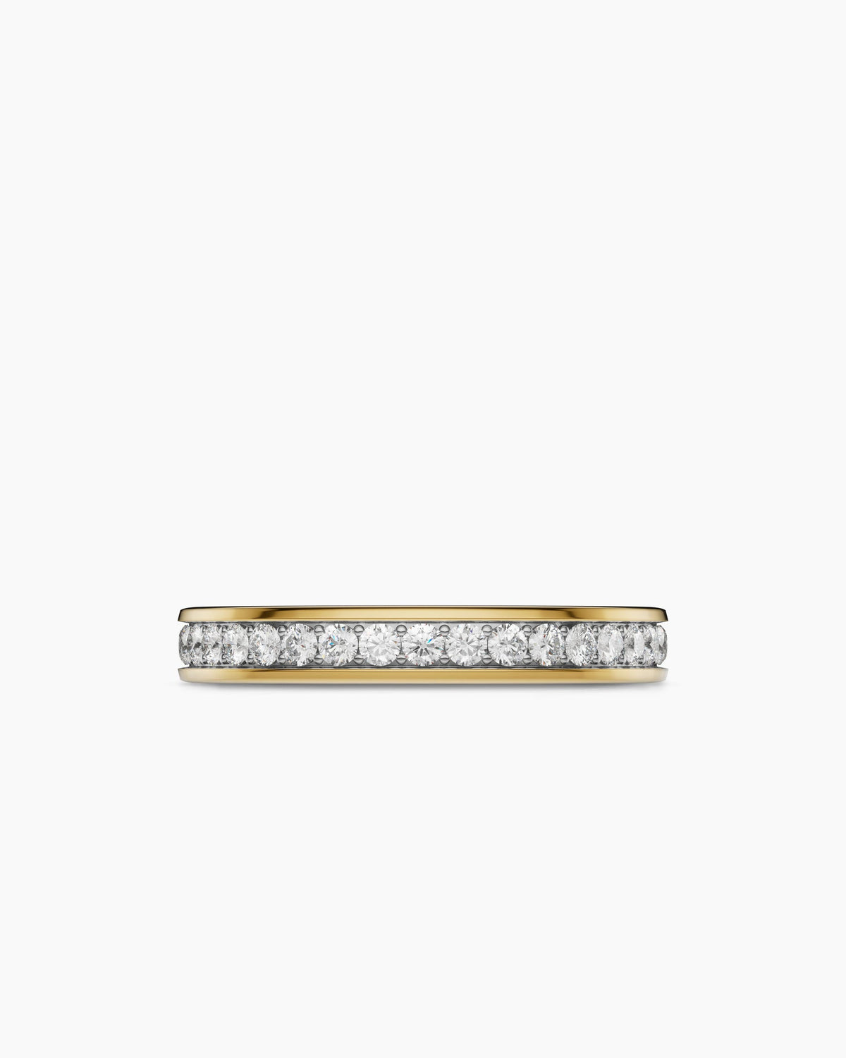 David Yurman Mens Streamline® Band Ring in 18K Yellow Gold, 4mm David Yurman Men’s|Wedding