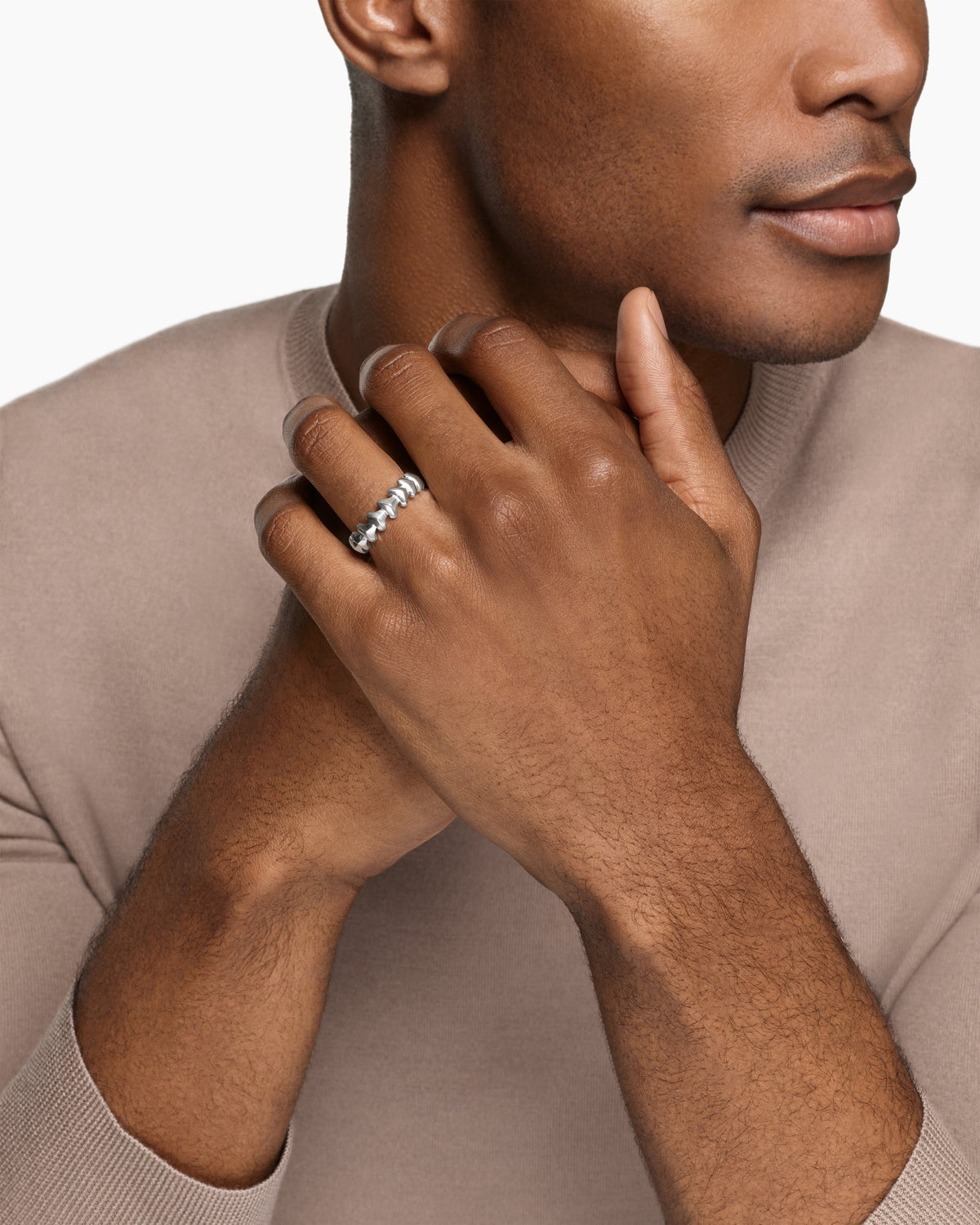 David Yurman Armory Band Ring David Yurman Men’s