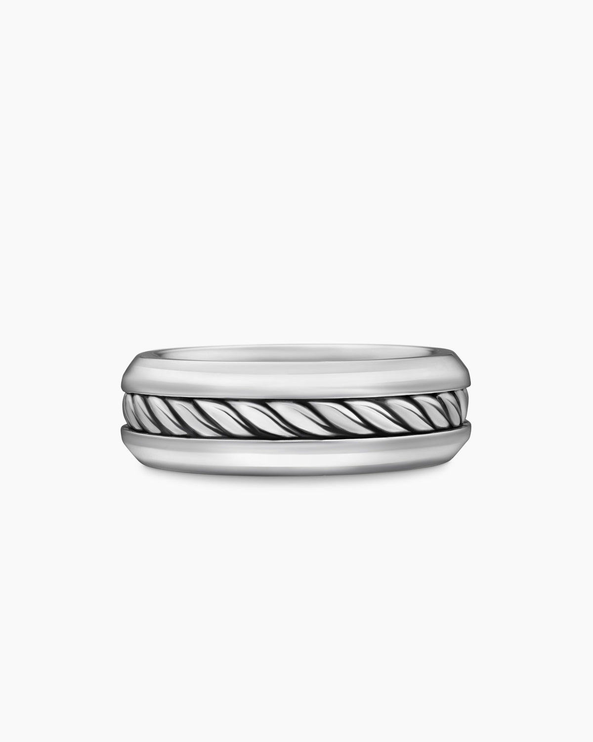 David Yurman Cable Inset Band Ring David Yurman Men’s