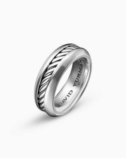 David Yurman Cable Inset Band Ring David Yurman Men’s