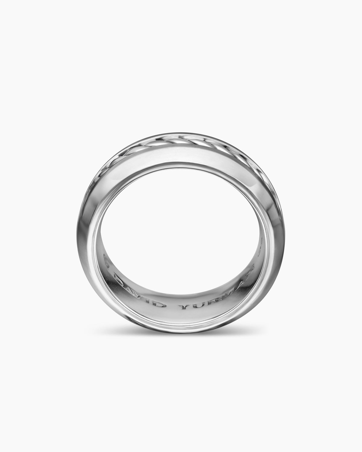 David Yurman Cable Inset Band Ring David Yurman Men’s