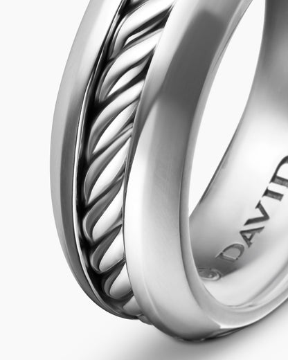 David Yurman Cable Inset Band Ring David Yurman Men’s