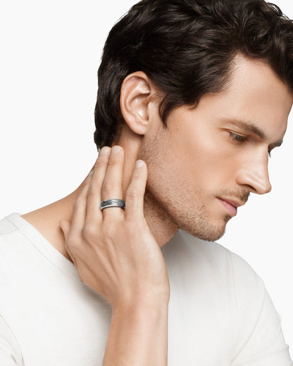 David Yurman Cable Inset Band Ring David Yurman Men’s