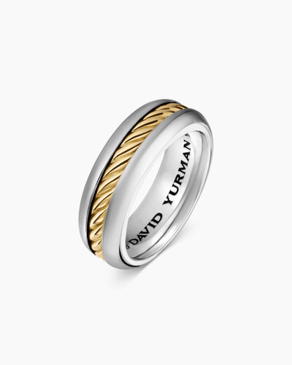 David Yurman Cable Inset Band Ring David Yurman Men’s
