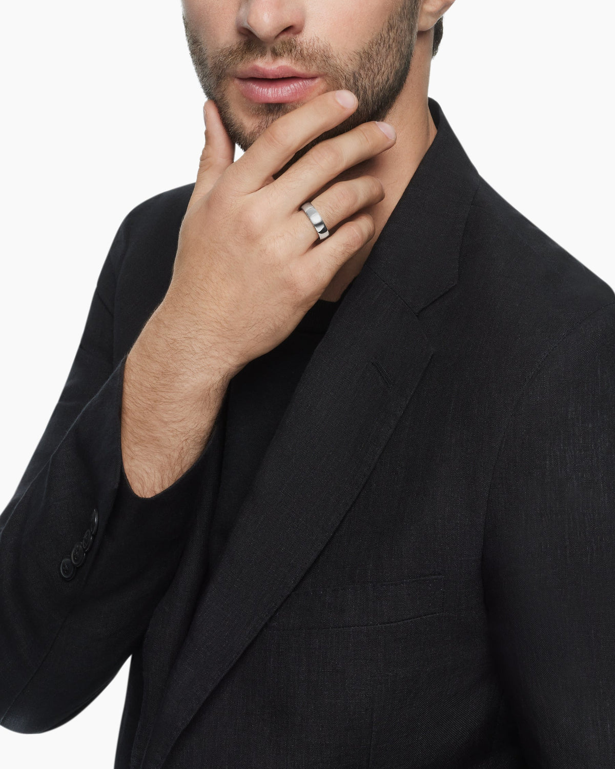 David Yurman Streamline Band Ring David Yurman Men’s