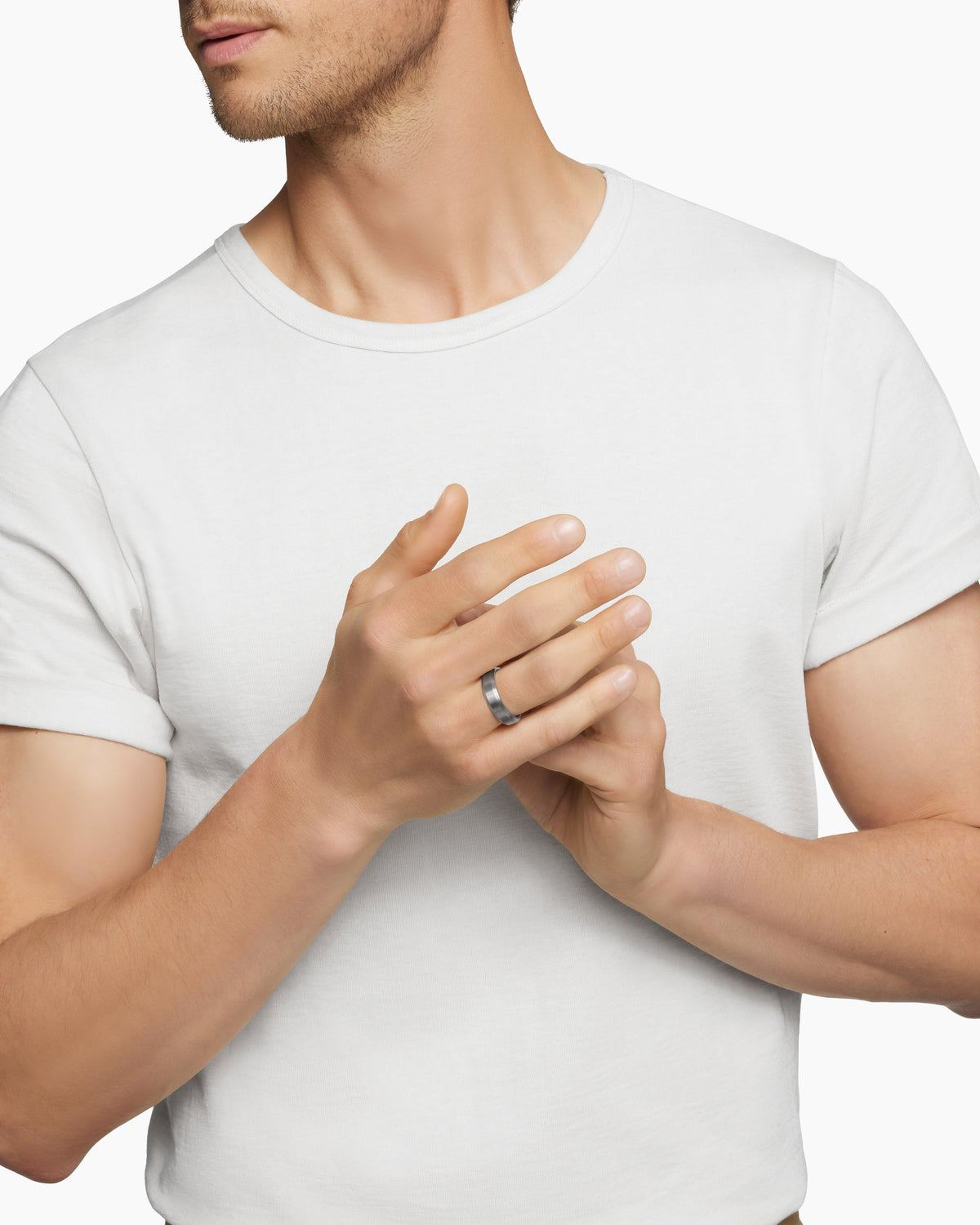 David Yurman Beveled Band Ring David Yurman Men’s|Wedding