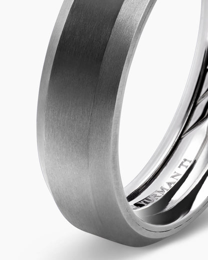 David Yurman Beveled Band Ring David Yurman Men’s|Wedding
