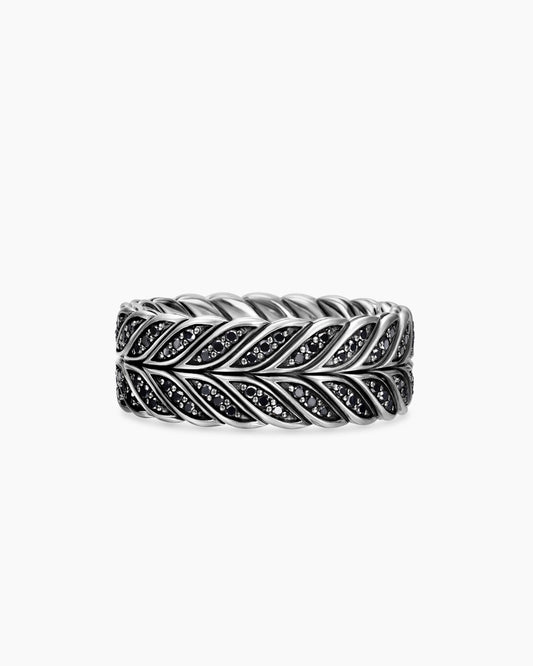 David Yurman Chevron Pavé Band Ring David Yurman Men’s