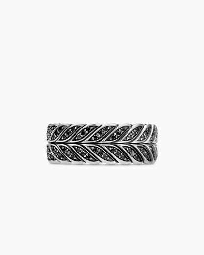 David Yurman Chevron Pavé Band Ring David Yurman Men’s