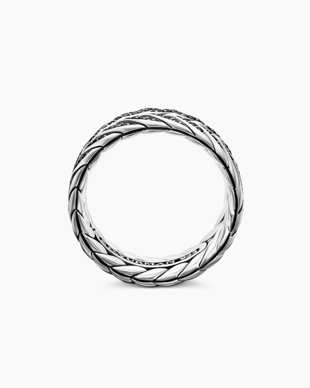 David Yurman Chevron Pavé Band Ring David Yurman Men’s