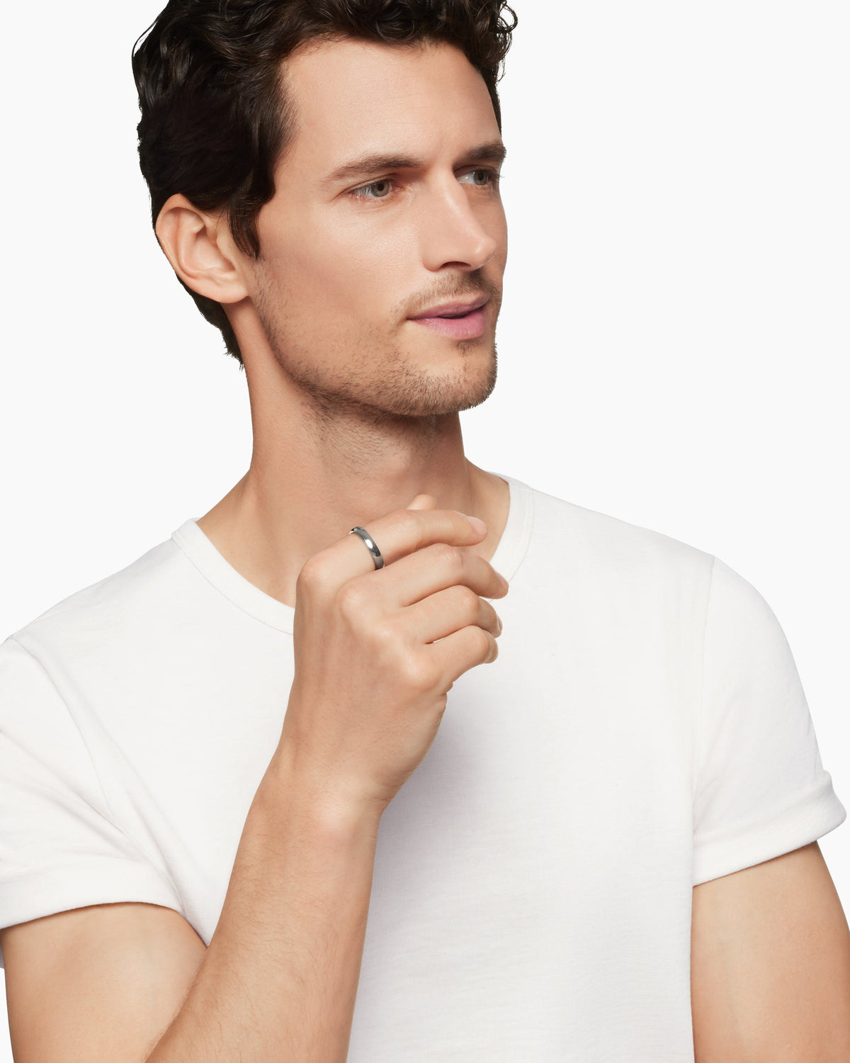 David Yurman DY Classic Band Ring David Yurman Men’s|Wedding