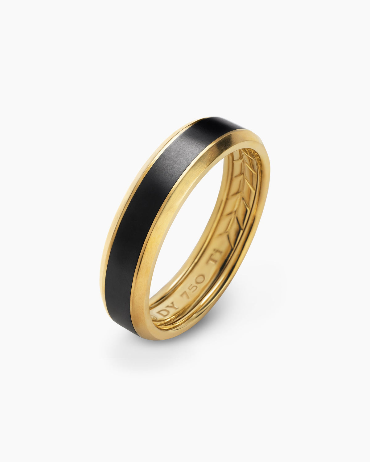 David Yurman Beveled Band Ring David Yurman Men’s|Wedding