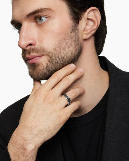 David Yurman Streamline Two Row Band Ring David Yurman Men’s