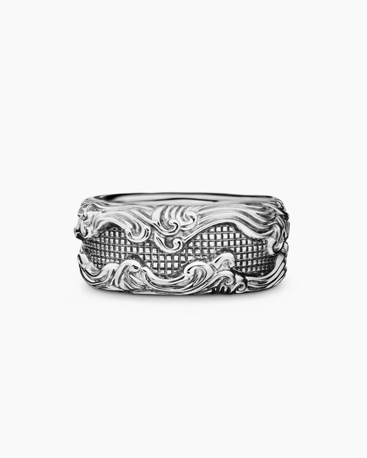 David Yurman Waves Band Ring David Yurman Men’s