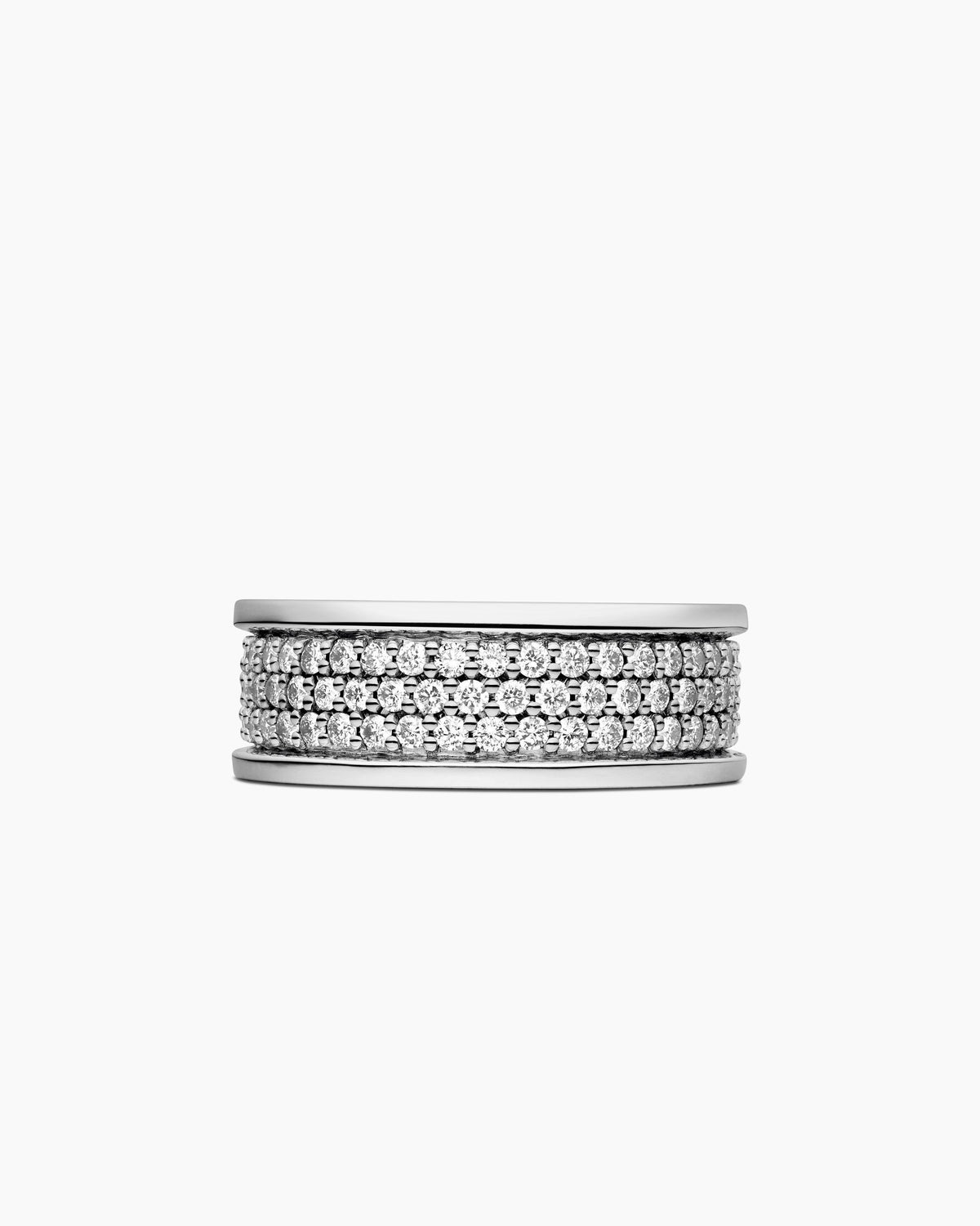 David Yurman Streamline Pavé Three Row Band Ring David Yurman Men’s