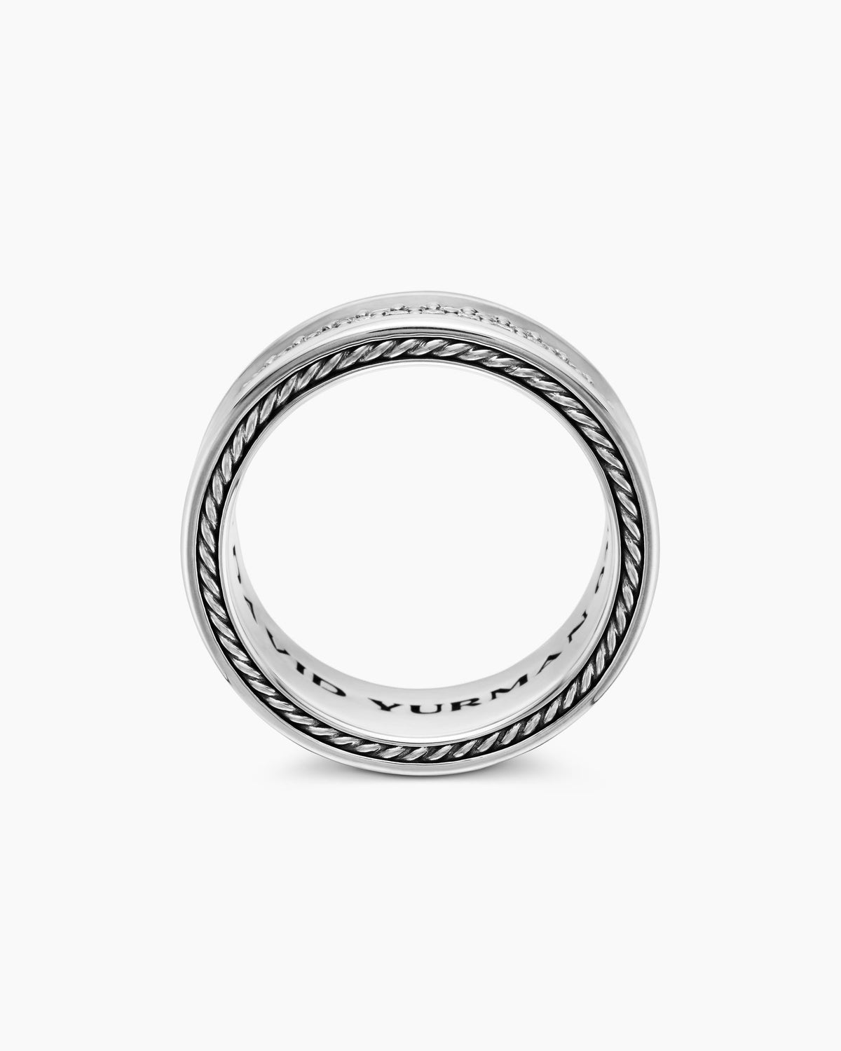 David Yurman Streamline Pavé Three Row Band Ring David Yurman Men’s