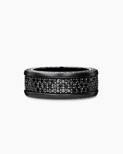 David Yurman Streamline Pavé Three Row Band Ring David Yurman Men’s