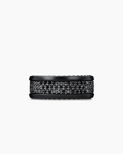 David Yurman Streamline Pavé Three Row Band Ring David Yurman Men’s
