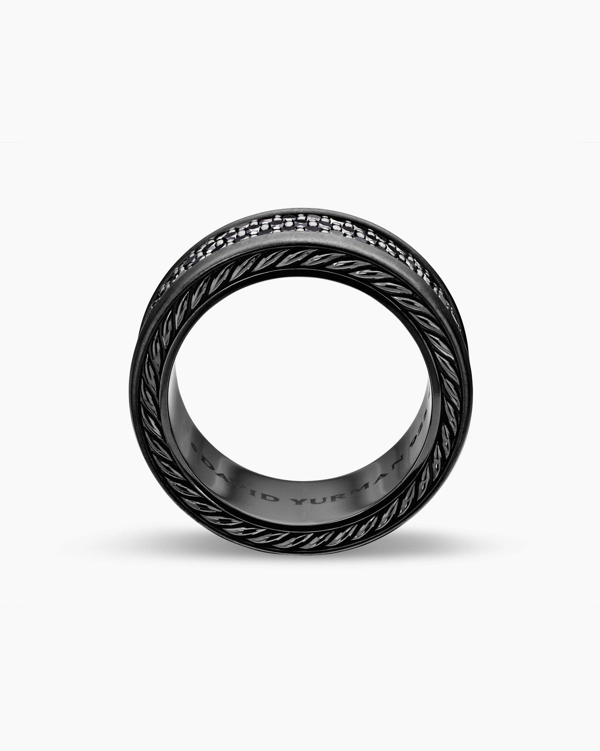 David Yurman Streamline Pavé Three Row Band Ring David Yurman Men’s