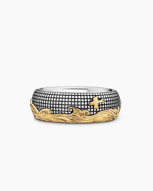 David Yurman Waves Band Ring David Yurman Men’s