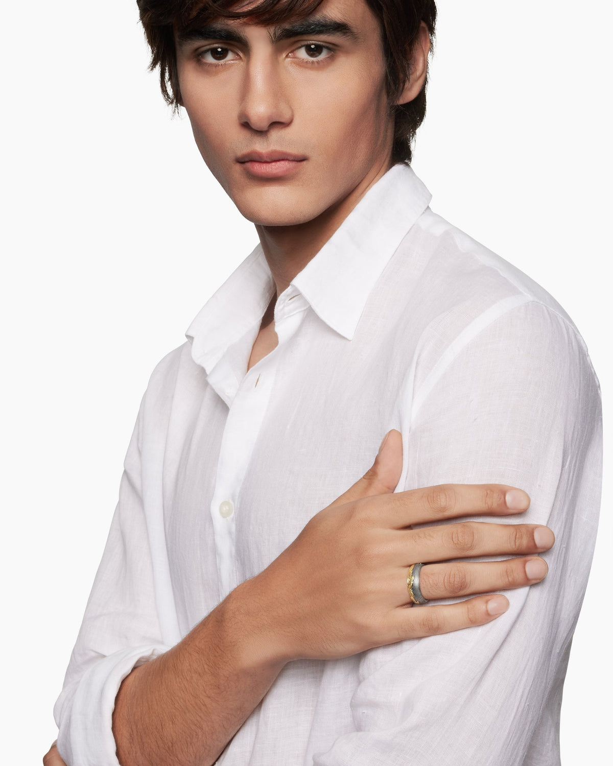 David Yurman Waves Band Ring David Yurman Men’s