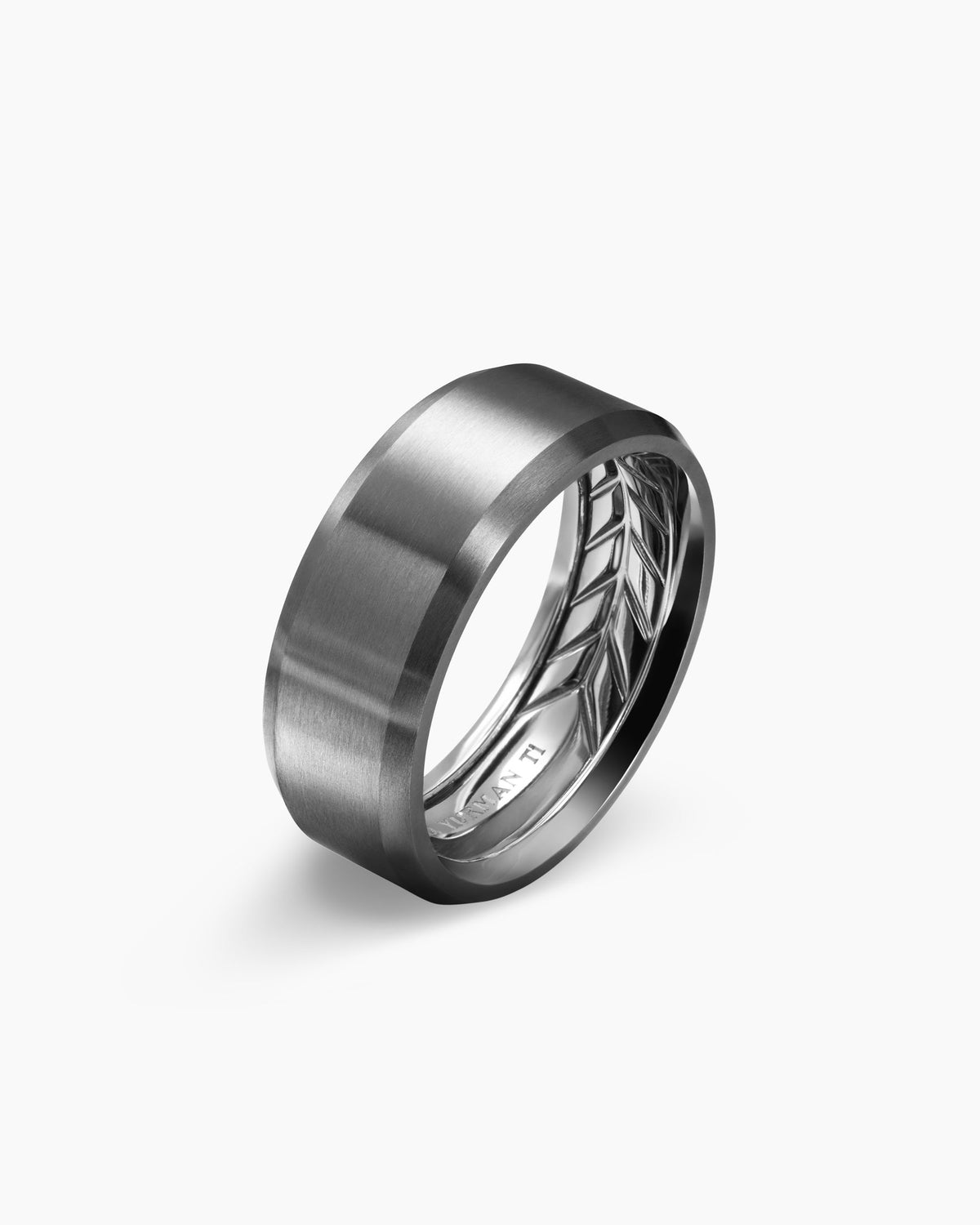 David Yurman Streamline Beveled Band Ring David Yurman Men’s|Wedding