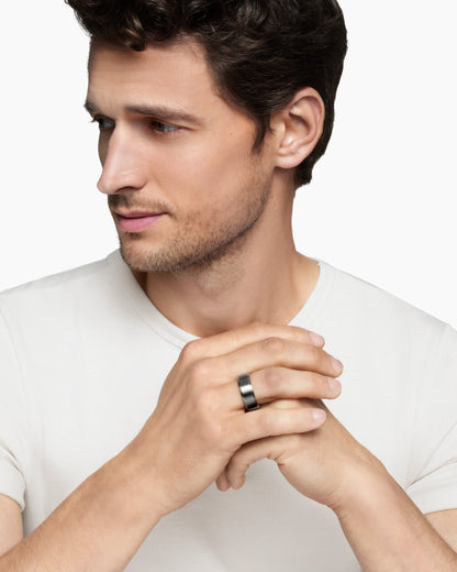 David Yurman Streamline Beveled Band Ring David Yurman Men’s|Wedding