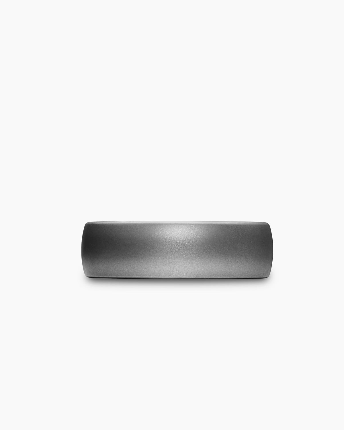 David Yurman Mens Streamline Band Ring in Anthracite Titanium, 7.6mm David Yurman Men’s|Wedding