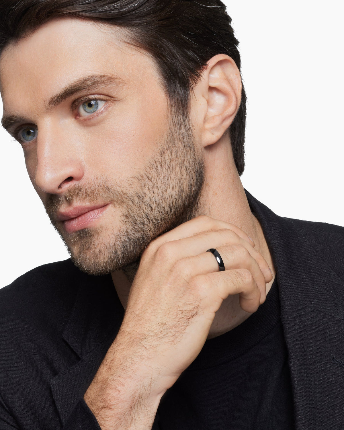 David Yurman DY Classic Band Ring David Yurman Men’s|Wedding