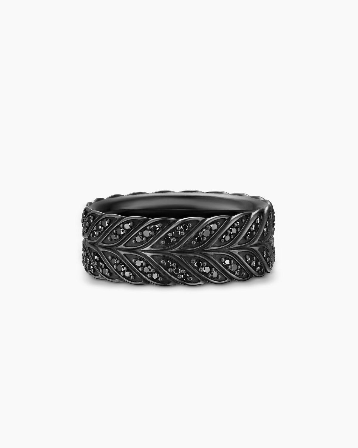 David Yurman Chevron Pavé Band Ring David Yurman Men’s