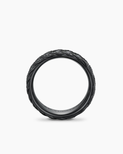 David Yurman Chevron Pavé Band Ring David Yurman Men’s
