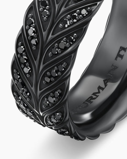 David Yurman Chevron Pavé Band Ring David Yurman Men’s